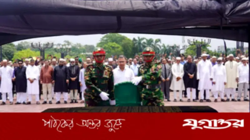 জাতীয় সংসদে সাবেক প্রতিমন্ত্রী সিনহার জানাজায় প্রধানমন্ত্রীর অংশগ্রহণ