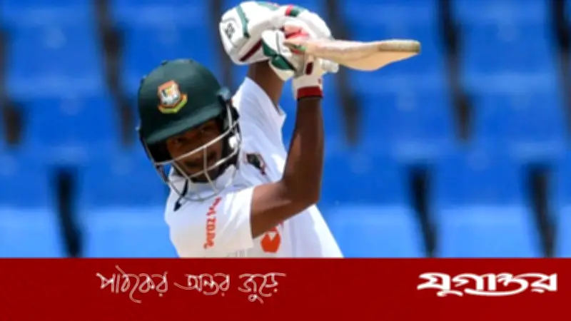সিলেট টেস্টে ফিফটির পর সাজঘরে ফিরলেন জয়