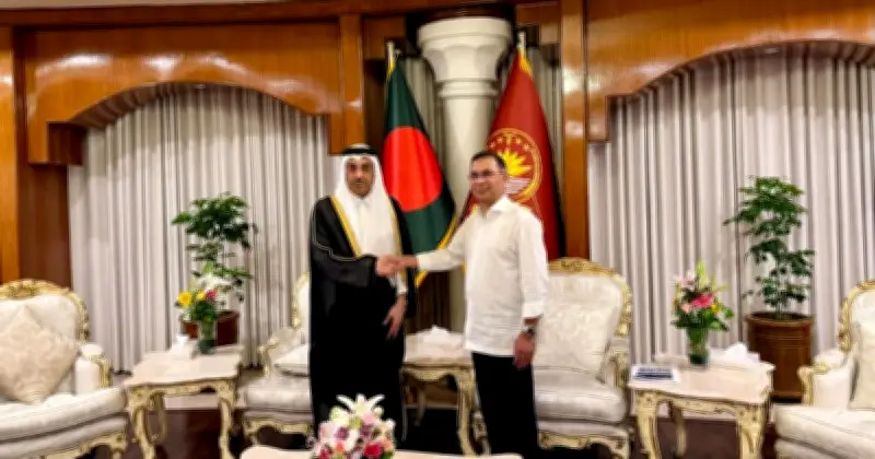 কাতারের শ্রমমন্ত্রীর সঙ্গে প্রধানমন্ত্রীর সৌজন্য সাক্ষাৎ