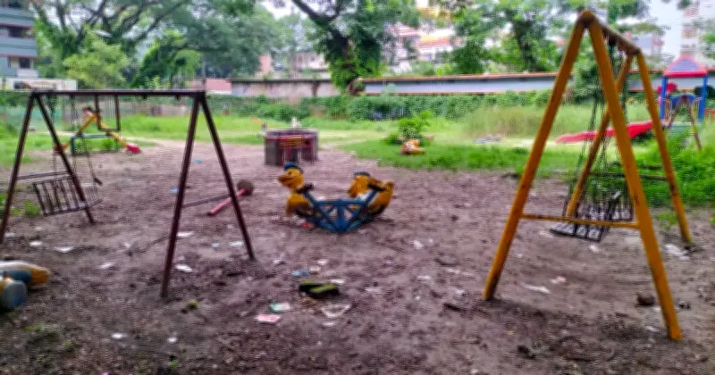 অবহেলায় ধ্বংসের মুখে জাজিরার একমাত্র শিশু পার্ক