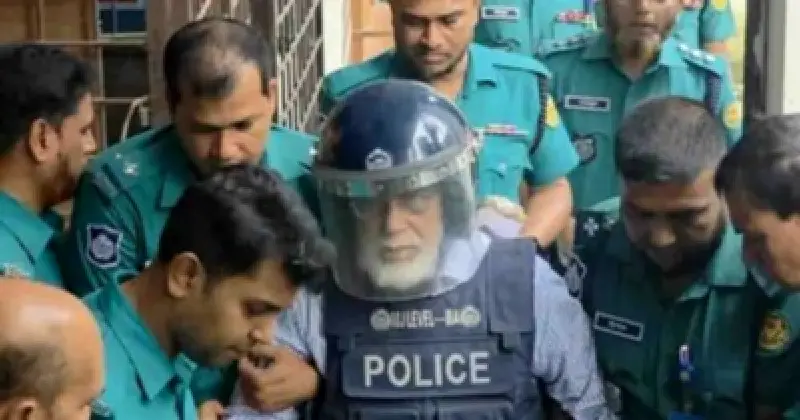 সাবেক প্রধান বিচারপতি খায়রুল হককে হত্যা মামলায় গ্রেফতার দেখানোর আবেদন