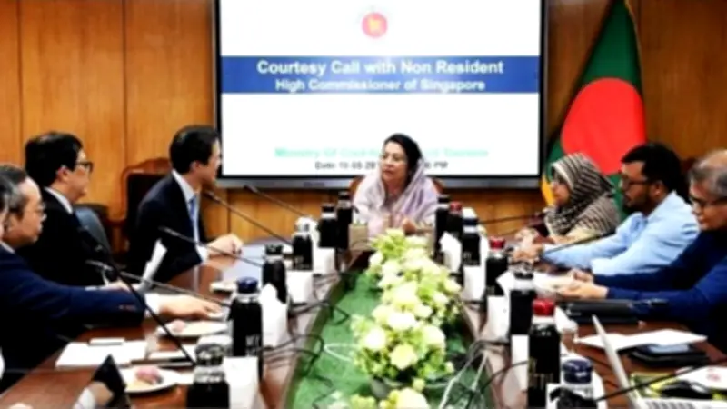 সিঙ্গাপুরের আগ্রহে বাংলাদেশে বিমানবন্দর উন্নয়ন, স্বর্ণের দাম বাড়ল
