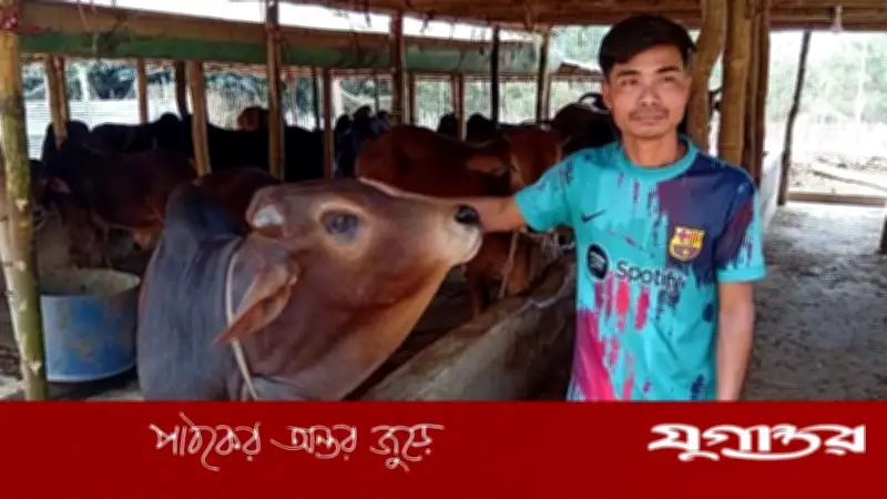 দুর্গম পাহাড়ে বেকারত্ব জয় করে সফল খামারি আছোমং মারমা