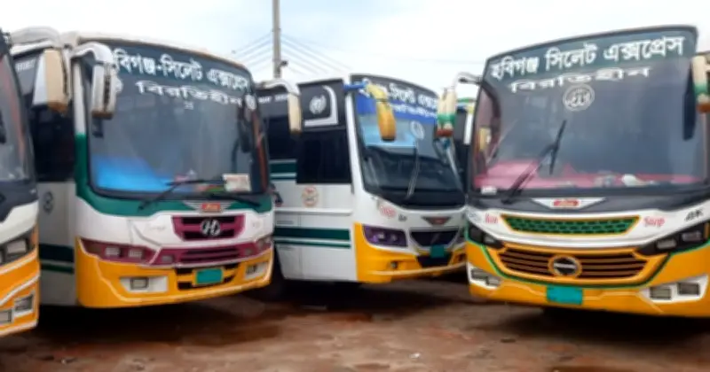 হবিগঞ্জে দুই দিন পর পরিবহন ধর্মঘট প্রত্যাহার, বাস চলাচল শুরু