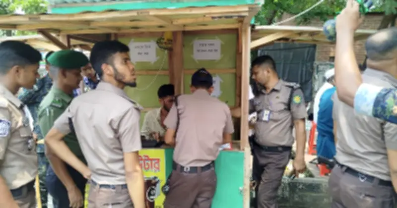 এনআইডি অনিয়ম রোধে ইসির উচ্ছেদ অভিযান, সরানো হলো ৬-৭ দোকান