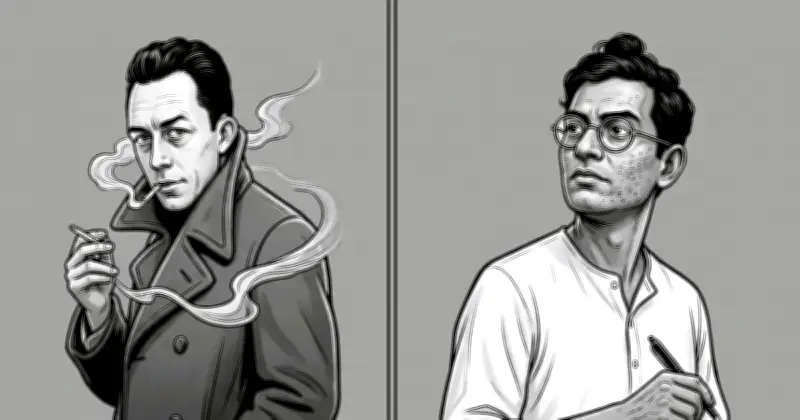 কালজয়ী দুই উপন্যাসের অস্তিত্ববাদী সাদৃশ্য: কামু ও মানিক