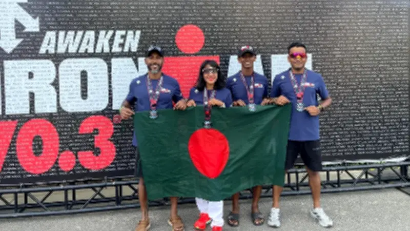 আয়রনম্যান ৭০.৩ সাংহাইয়ে বাংলাদেশের চার অ্যাথলেটের সাফল্য