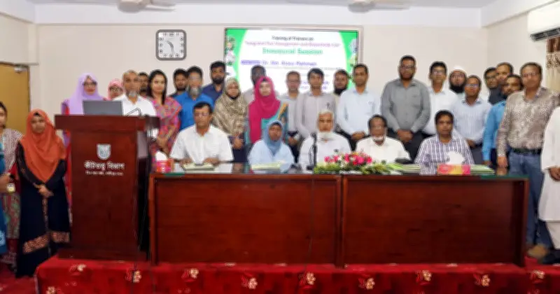 বাংলাদেশ কৃষি গবেষণা ইনস্টিটিউটে সমন্বিত বালাই ব্যবস্থাপনা ও জৈব কীটনাশক ব্যবহার বিষয়ক কর্মশালা