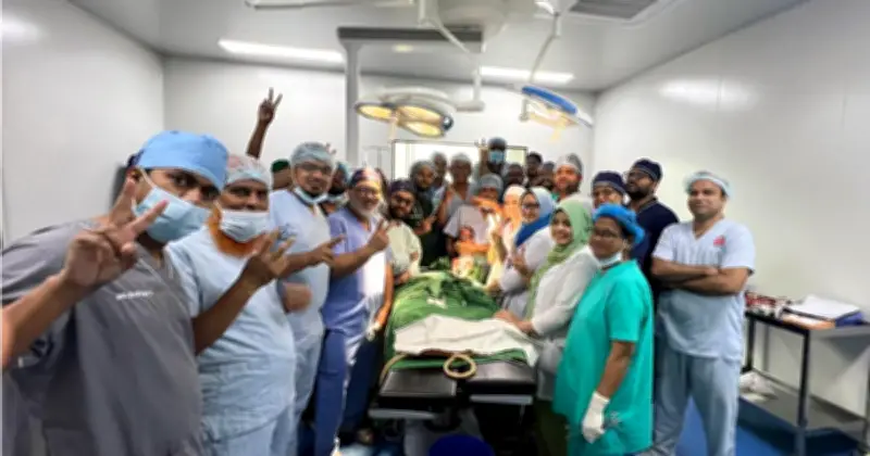 বিরল জটিলতা নিয়ে জন্ম নেওয়া শিশু হাবিবার সফল অস্ত্রোপচার, নতুন নাম ‘জুবাইদা’