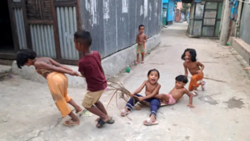 বাংলার গ্রামীণ জীবনের নানা রঙিন ছবি