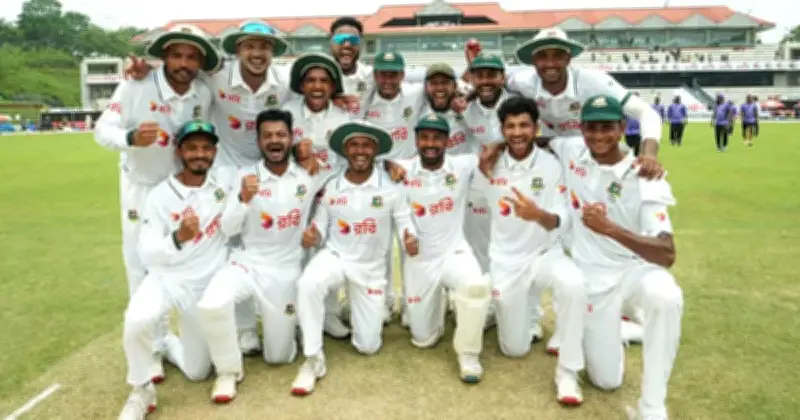 ইতিহাস গড়ল বাংলাদেশ, টেস্ট র্যাঙ্কিংয়ে সপ্তম স্থানে