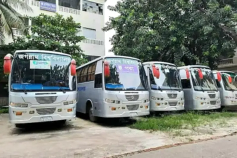 জগন্নাথ বিশ্ববিদ্যালয়ের বিশেষ বাস সার্ভিস চালু