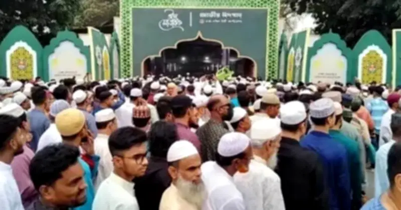ঈদুল আজহায় জাতীয় ঈদগাহে সাড়ে ৭টায় প্রধান জামাত