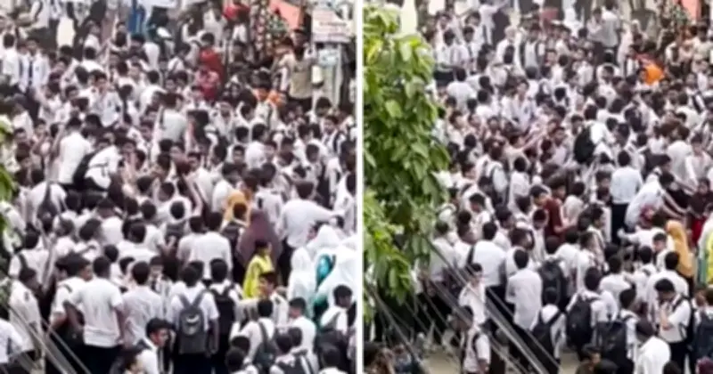 ছাত্রীর আত্মহত্যার প্রতিবাদে বিক্ষোভে শিক্ষার্থীরা