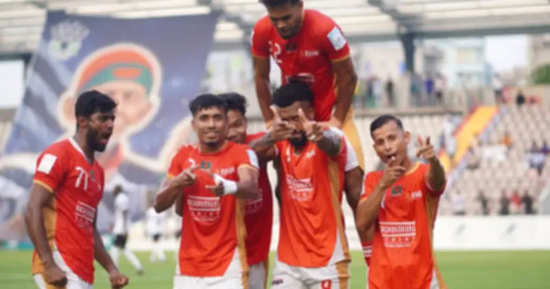 ডোরিয়েল্টনের হ্যাটট্রিকে ফেডারেশন কাপ জিতল বসুন্ধরা কিংস