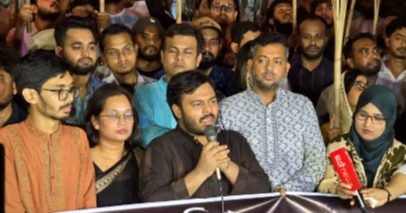 তনু-রামিসা-আছিয়ার বিচার দাবিতে এনসিপির মশাল মিছিল