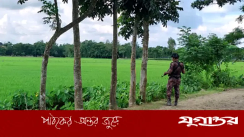 বিজিবির কড়া প্রতিবাদে বিএসএফের খুঁটি স্থাপনের চেষ্টা বন্ধ