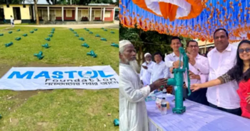 লালমনিরহাটে মাস্তুল ফাউন্ডেশনের ১০০ টিউবওয়েল বিতরণ