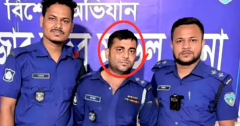 পুলিশের ইউনিফর্ম পরে চাঁদাবাজি, কক্সবাজারে যুবক গ্রেপ্তার