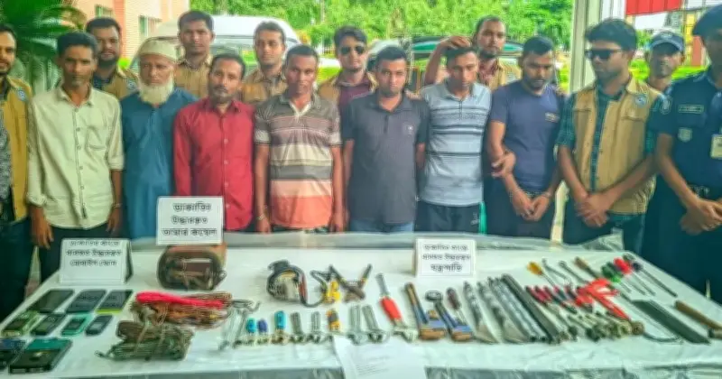 পীরগঞ্জে কৃষক হত্যায় ডাকাত দলের ৭ সদস্য গ্রেপ্তার
