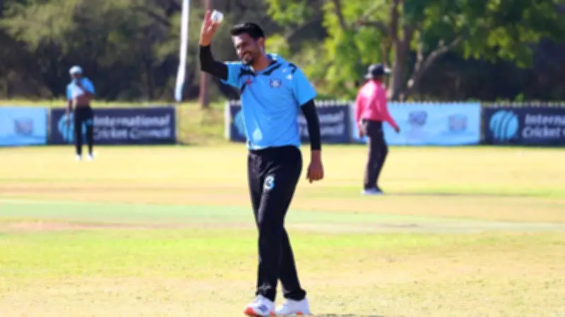 টি-টোয়েন্টি বিশ্বকাপ বাছাইয়ে নাবিলের ৬ উইকেটের বিশ্ব রেকর্ড