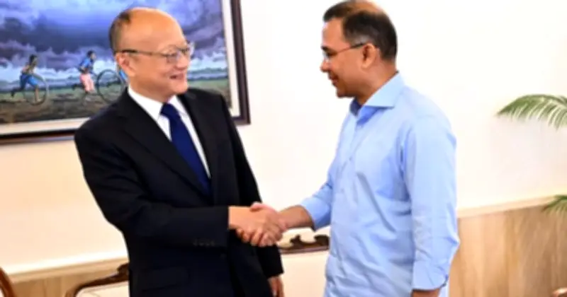 এডিবি প্রেসিডেন্টের সাথে প্রধান উপদেষ্টার বৈঠক