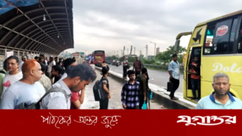 ঈদযাত্রায় রাজধানী মহাসড়কে গাড়ির চাপ, অতিরিক্ত ভাড়া আদায়ের অভিযোগ