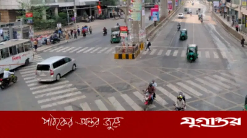 ঈদের ছুটিতে ফাঁকা ঢাকা, নেই যানজট