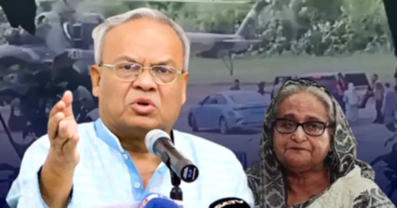 শেখ হাসিনার দেশে ফেরার দাবি বাগাড়ম্বর: রিজভী