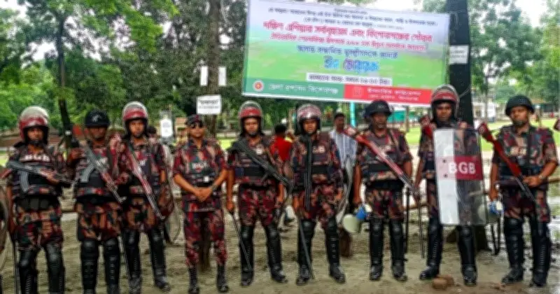 শোলাকিয়া ঈদগাহে ১৯৯তম জামাতে বিজিবি মোতায়েন, নিরাপত্তা জোরদার