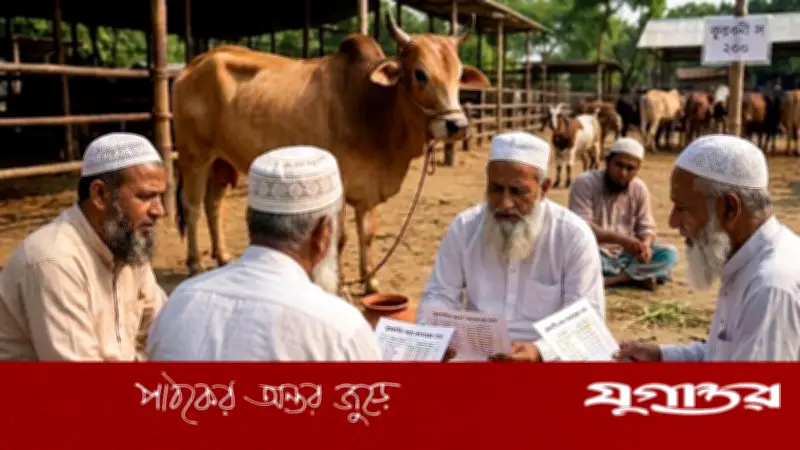 কুরবানির পশু জবাইয়ের আগে শরিকদের নাম বলার হুকুম কী