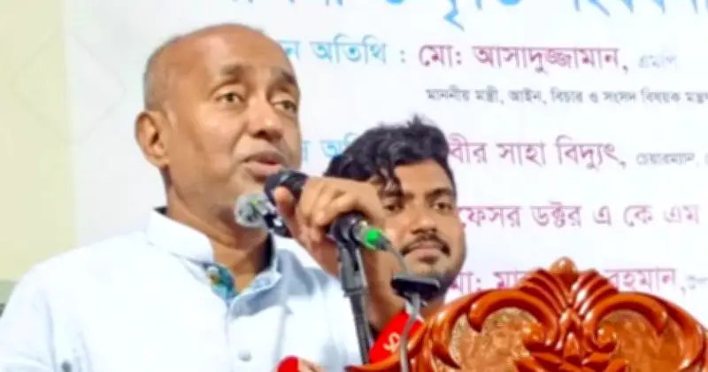 রামিসা হত্যা মামলার বিচার শুরু সোমবার: আইনমন্ত্রী