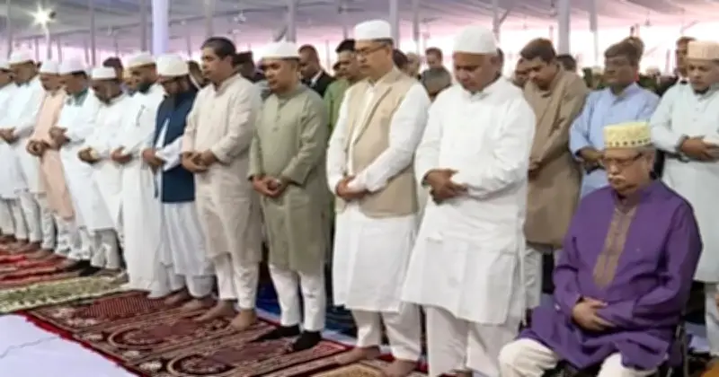 হাইকোর্ট সংলগ্ন জাতীয় ঈদগাহে প্রধান জামাত অনুষ্ঠিত
