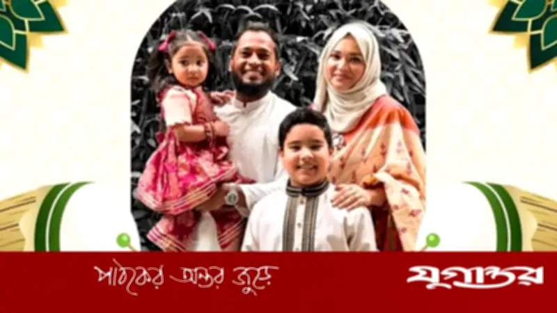 ঈদের নামাজ শেষে মুসল্লিদের শুভেচ্ছা জানালেন মুশফিক