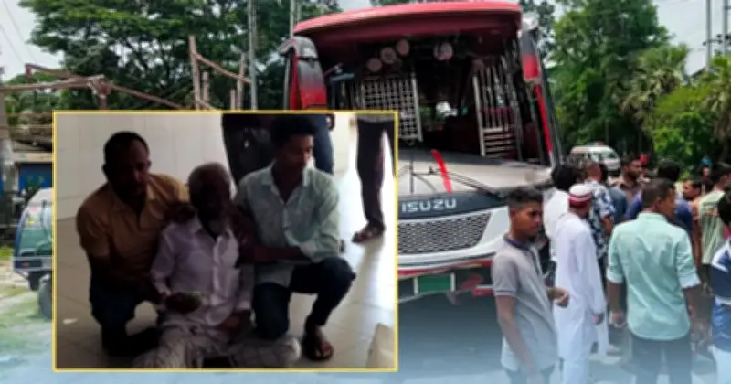 ঈদের দিনে মেয়ে-জামাই-নাতির লাশ দেখে বিলাপ বাবার