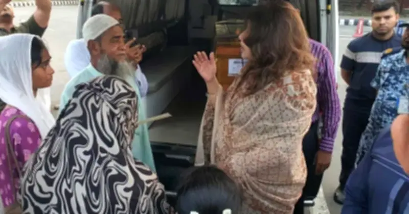 ইরাকে মিসাইল হামলায় নিহত প্রবাসীর মরদেহ দেশে ফিরল