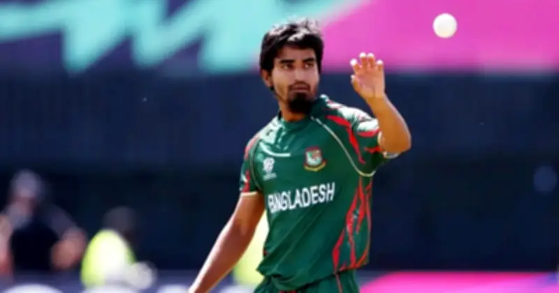 তানজিম হাসান সাকিবের কোমরের চোট গুরুতর, মাঠে ফিরতে ৬ মাস