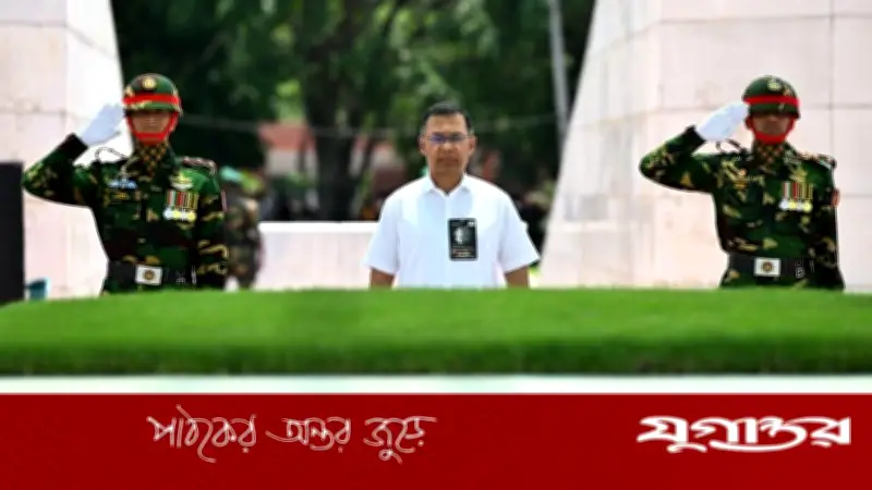 জিয়াউর রহমানের সমাধিতে প্রধানমন্ত্রী তারেক রহমানের শ্রদ্ধা নিবেদন