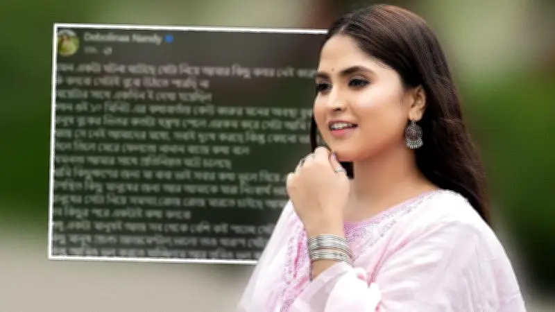 সায়নীর মৃত্যুতে দেবলীনার বিস্ফোরক চিঠি: ট্রোলিং সংস্কৃতির বিরুদ্ধে ক্ষোভ