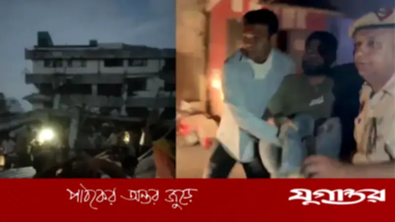 দিল্লিতে পাঁচতলা ভবন ধস, শতাধিক আটকেপড়ার আশঙ্কা