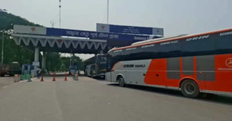 ঈদযাত্রায় যমুনা সেতু পেরিয়েছে ২ লাখ ১৪ হাজার যানবাহন