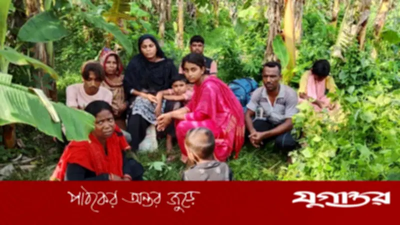 দর্শনা সীমান্তে পুশইনে নারী-শিশুসহ আটক ১০
