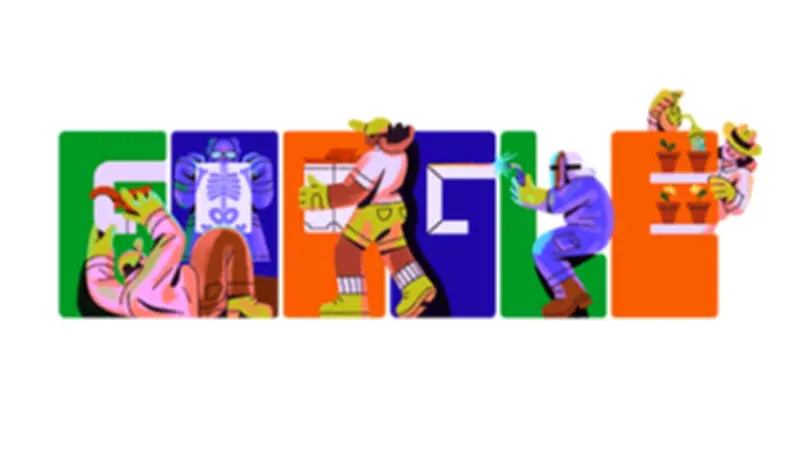 শ্রমিক দিবসে গুগলের ডুডলে কর্মজীবীর গল্প