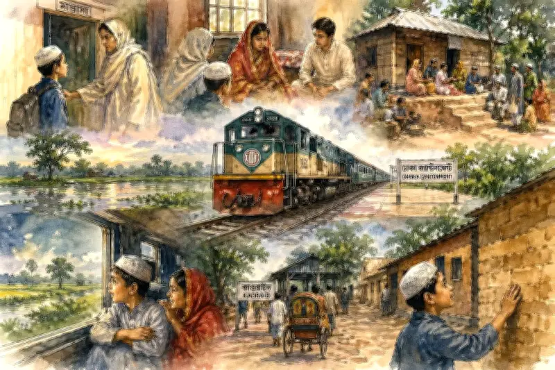 প্রথম ট্রেনযাত্রা আর বোনের বিদায়: এক কিশোরের অম্লান স্মৃতি