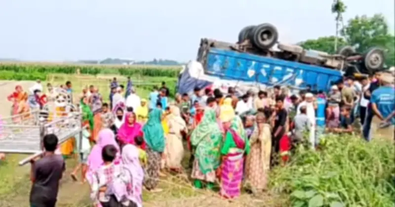 লালমনিরহাটে ট্রাক চাপায় কৃষক নিহত, চালক ও হেলপার আটক