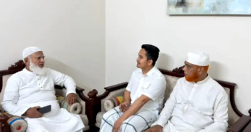 সারজিস আলমকে দেখতে বাসায় গেলেন জামায়াত আমির