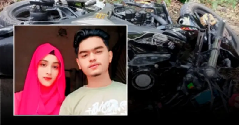 মধুখালীতে মোটরসাইকেল-ট্রলি সংঘর্ষে স্বামী-স্ত্রী নিহত