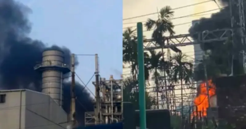 সিদ্ধিরগঞ্জে বিদ্যুৎকেন্দ্রের সাবস্টেশনে আগুন, নিয়ন্ত্রণে ফায়ার সার্ভিস