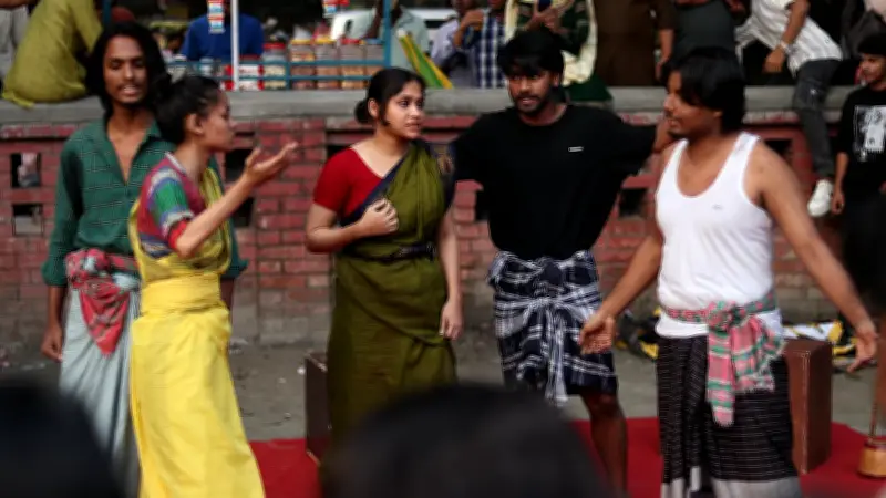 পথনাটক ‘১৭০ টাকা’য় ফুটে উঠল চা-শ্রমিকদের বঞ্চনার চিত্র