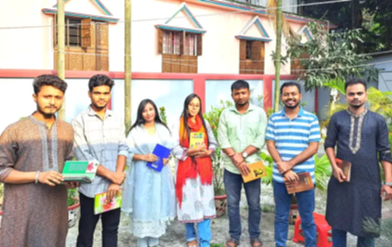 গাইবান্ধা বন্ধুসভার পাঠচক্রে জ্ঞানচর্চা ও সাহিত্যপ্রেম জোরদার
